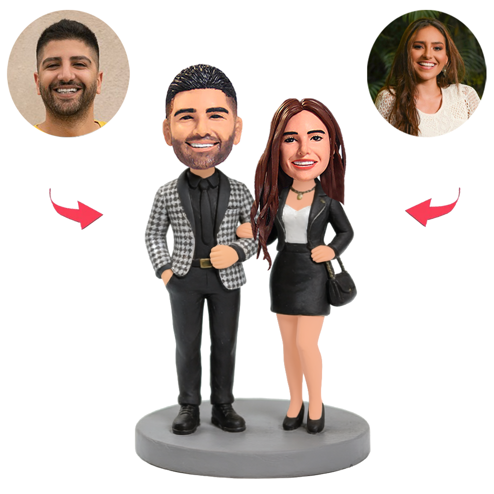 Outstanding Couple Custom Bobbleheads