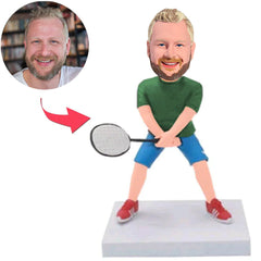 Tennis Player Custom Bobbleheads
