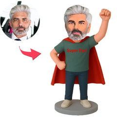 Man Raising Fist Custom Bobbleheads