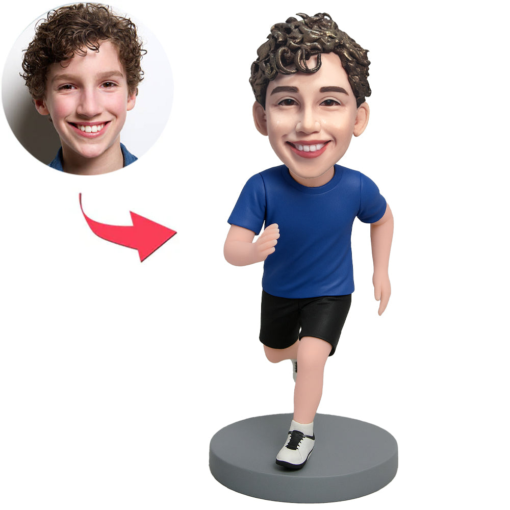 Running Boy Custom Bobbleheads