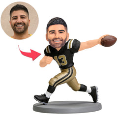 New Orleans Saints Male Football Player Custom Bobbleheads
