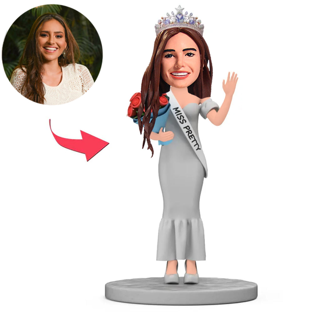 Miss Pretty Custom Bobbleheads