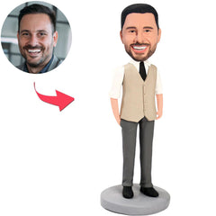 Cool Business Man Custom Bobbleheads