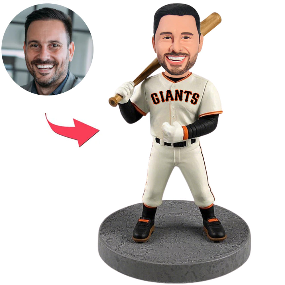 San Francisco Giants Baseball Player Fans Custom Bobbleheads