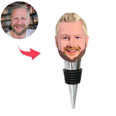 Custom Bobbleheads Bottle Stopper for Him
