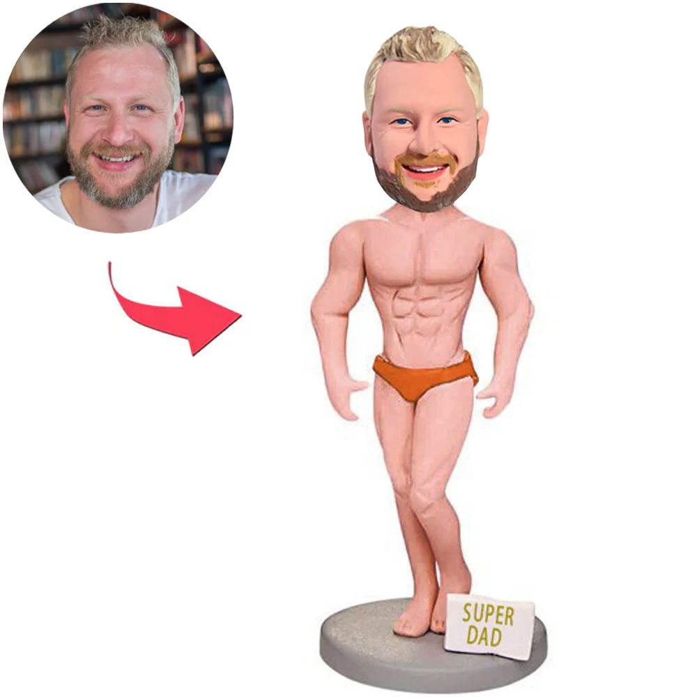 Custom Sexy Super Dad Bobbleheads