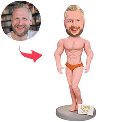 Custom Sexy Super Dad Bobbleheads