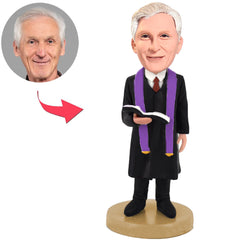 Priest with Book Custom Bobbleheads