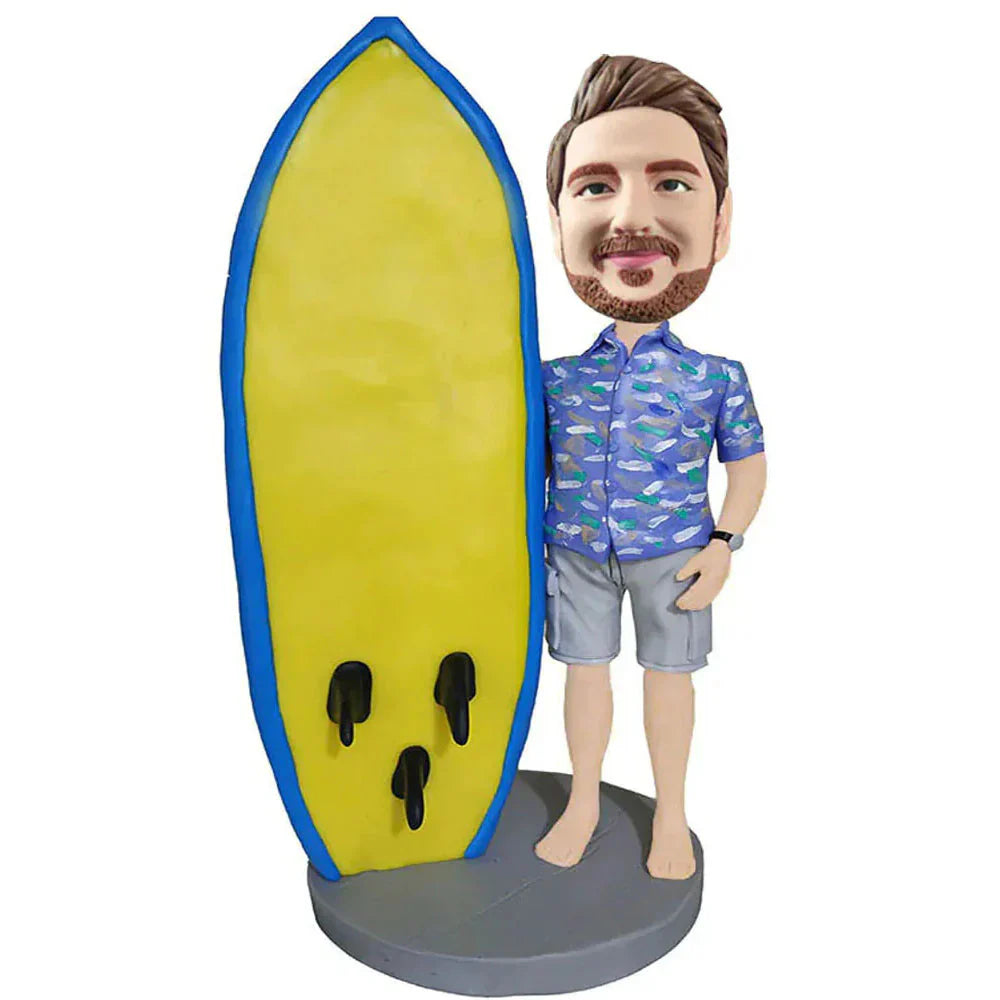 Skateboard & Ski & Surfer