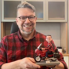 Father's Day Gift Fully 1 Person Custom Bobbleheads