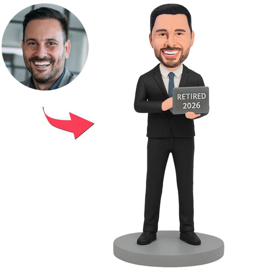 2026 Retired Programmer Custom Bobbleheads