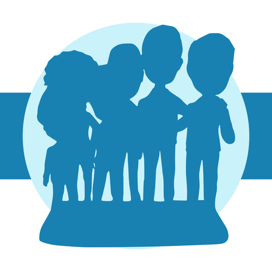 Fully Customizable 6 person Custom Bobblehead