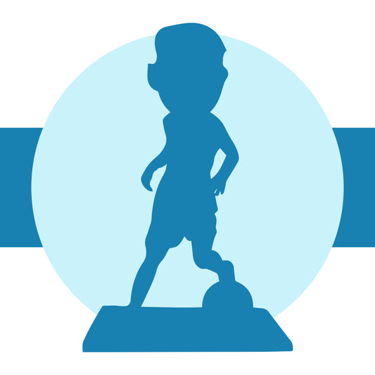 Fully Customizable 1 Person Soccer Custom Bobblehead