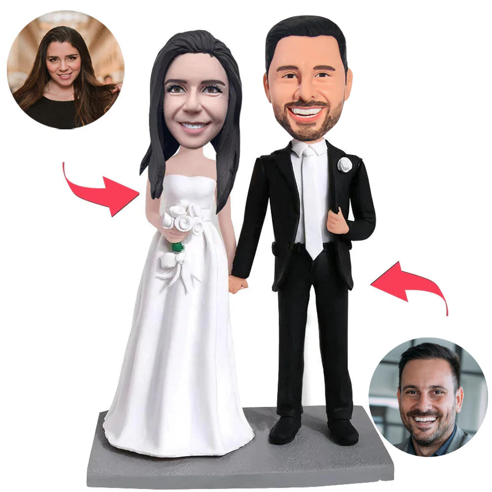 Wedding Gift Intimate Couple Custom Bobbleheads