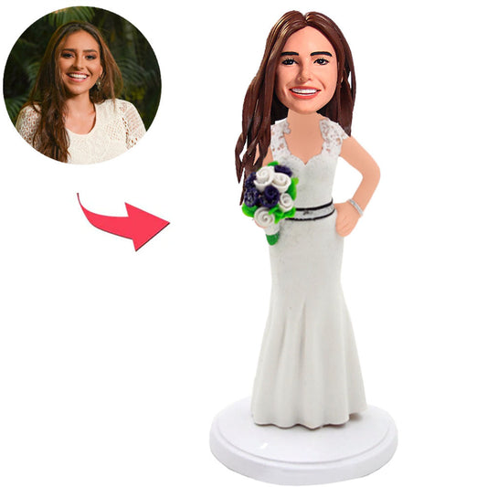 Bridesmaid Beautiful Woman Custom Bobbleheads