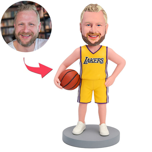 Lakers Basketball Player Custom Bobbleheads