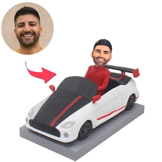 Race Car Driver Custom Bobbleheads
