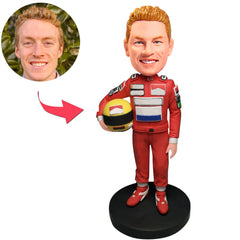 Red Suit Racer Custom Bobbleheads
