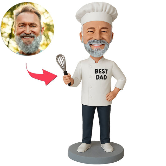 Best Dad Chef Custom Bobbleheads