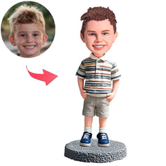Kid in Casual Clothes Custom Bobbleheads