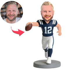 Seattle Seahawks No. 12 Football Player Custom Bobbleheads