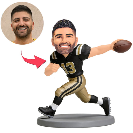 New Orleans Saints Male Football Player Custom Bobbleheads