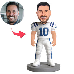 Indianapolis Colts NO. 10 Football Player Custom Bobbleheads