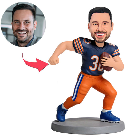 Chicago Bears Football Player Number 30 Custom Bobbleheads