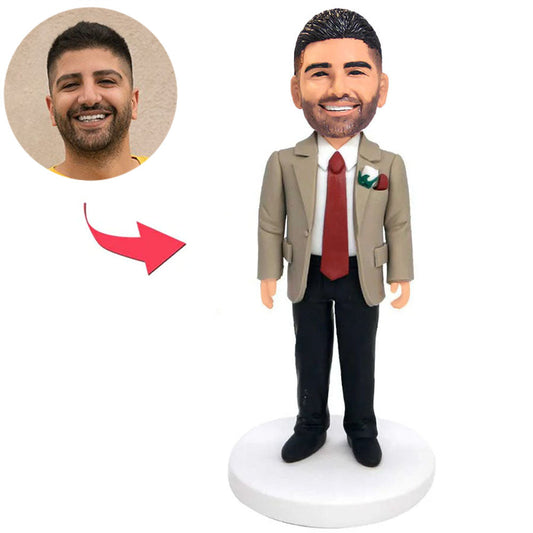 Cool Groomsmen Custom Bobbleheads