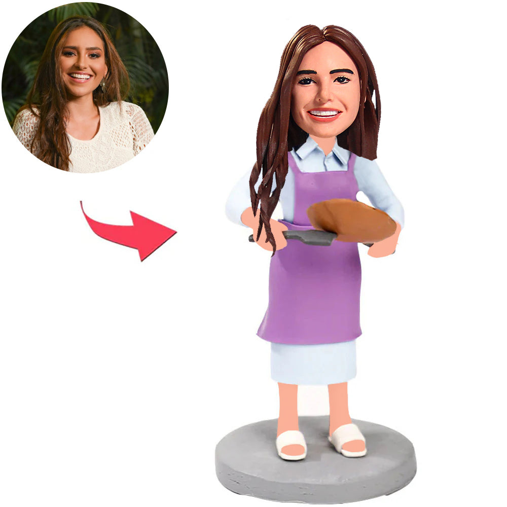 Cooking Mom Custom Bobbleheads