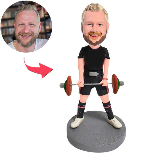 Weight Lifter Custom Bobbleheads