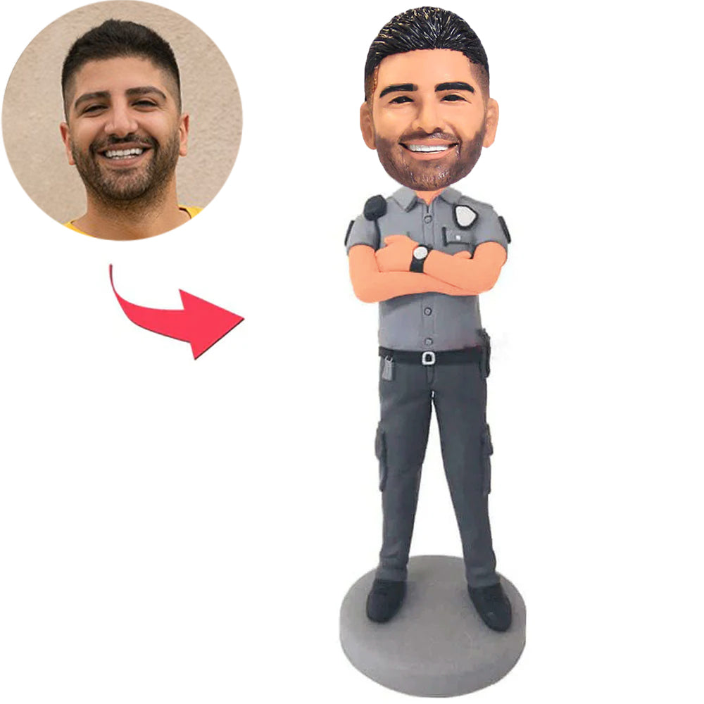 Chief Police Officer Custom Bobbleheads