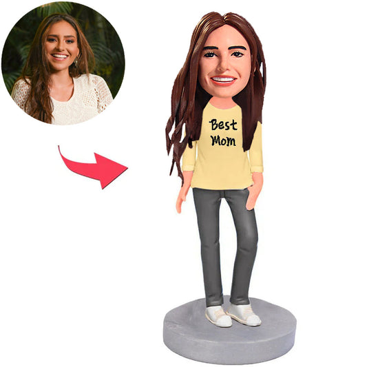 Casual Mom Custom Bobbleheads