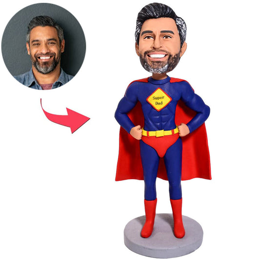 Custom Super Dad Bobbleheads