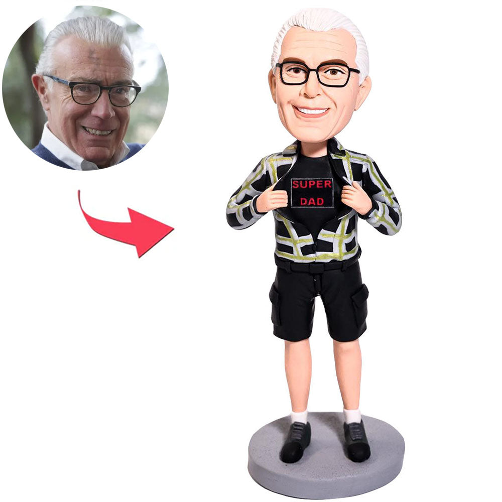 Custom Popular Super Dad Bobbleheads