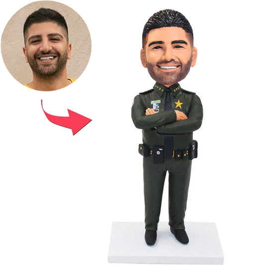 Military Officer Custom Bobbleheads