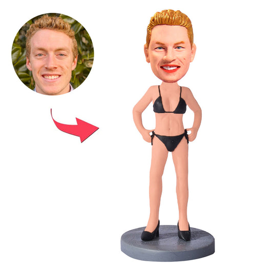 Gender Swap Interesting Sexy Man Custom Bobbleheads